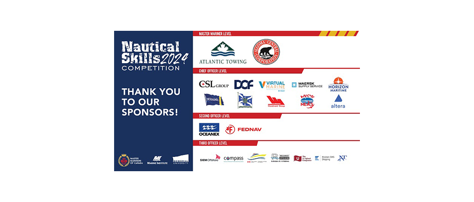 Nautical Skills Sponsors 2024
